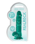 Shots Realrock Crystal Clear Consolador con Bolas - Un Sensacional Viaje de Placer