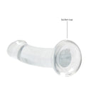 Shots Realrock Crystal Clear 7" Realistic Dildo