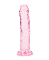 Eternal Desire: Shots Realrock Crystal Clear Dildo with Suction Cup Product Image.