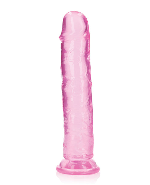 Turquoise Dream 11" Realistic Crystal Clear Dildo Product Image.