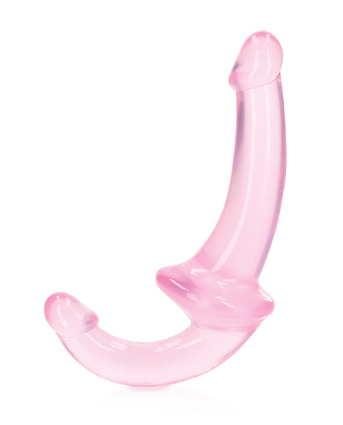 Shots Realrock Crystal Clear 6" Strapless Strap-On Product Image.