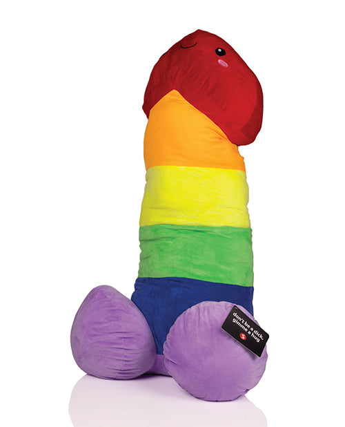 Whimsical Delight: Shots Penis Plushie - Multi-Color 39.4" Product Image.