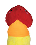 Delicia caprichosa: Shots Penis Plushie - Multicolor 39.4"