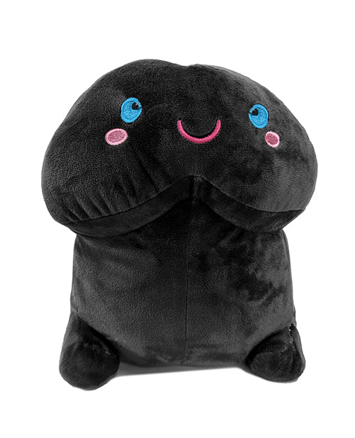 Shots Short Penis Plushie in Black - 20 inches of Whimsy and Charm Product Image.