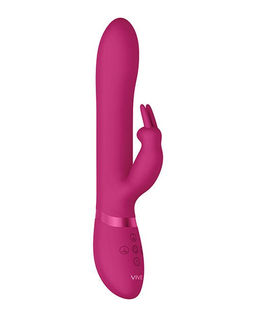 Vive Amoris Stimulating Beads Rabbit in Pink - The Essence of Customised Pleasure Product Image.