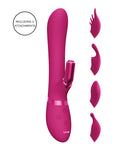 Shots Vive Chou Vibrador Conejo Punto G en Rosa - Eleva tu experiencia íntima