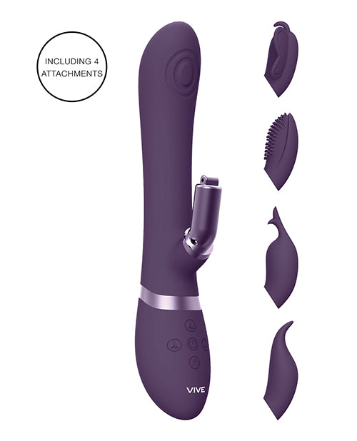 Shots Vive Etsu Pulse Vibrador Conejo Punto G Product Image.