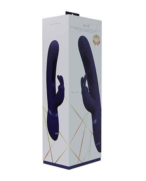 Shots Vive Mika Vibrador Conejo Lengua Aletea Product Image.