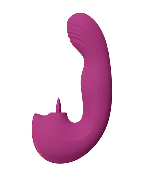 Shots Yumi Vibrador Punto G Triple Acción Product Image.