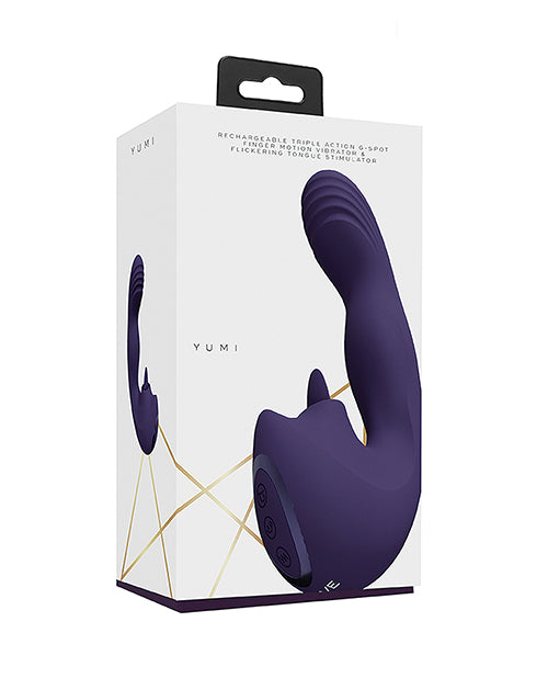 Shots Yumi Vibrador Punto G Triple Acción Product Image.