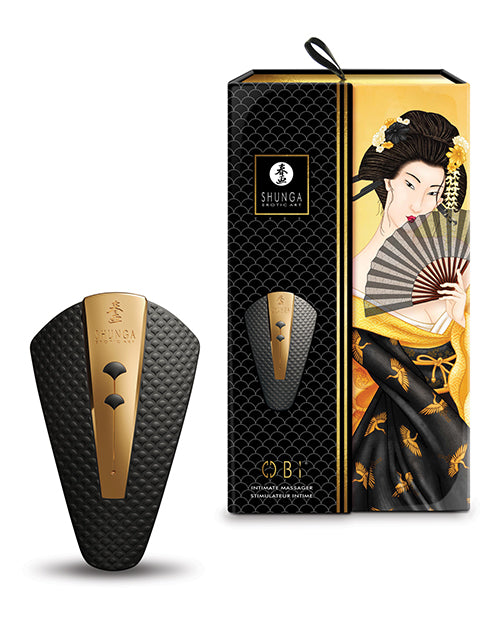 Masajeador íntimo Shunga Obi: placer inspirado en el arte japonés Product Image.