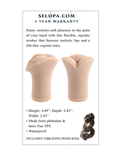 Selopa Light Pocket Pleaser Stroker: Ultimate Pleasure Product Image.