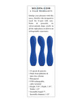 Selopa Sapphire G - Blue: The Ultimate G-Spot Pleasure Vibrator