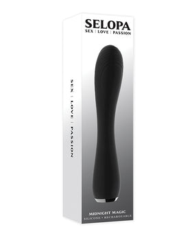 Selopa Midnight Magic Vibrador Flexible - Negro - Featured Product Image