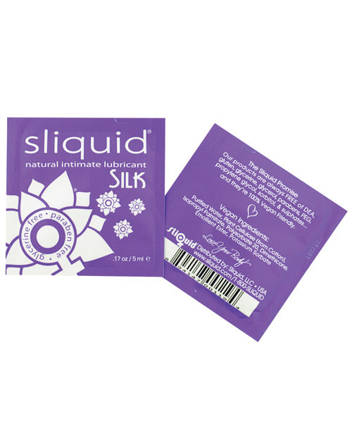 Sliquid Naturals Silk: Luxurious Hybrid Lubricant Product Image.
