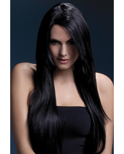 Smiffy The Fever Wig Collection Amber - Black - featured product image.