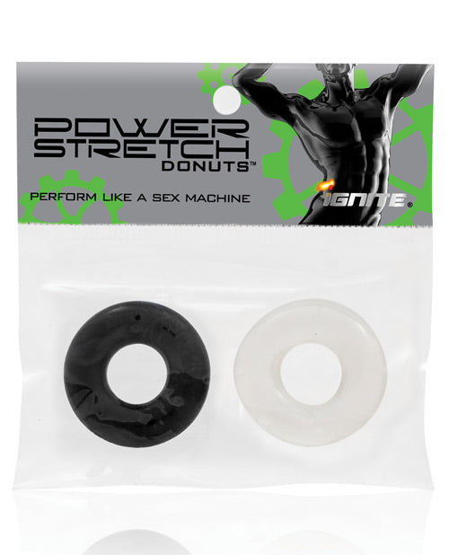 SI Novelties Ignite Power Stretch Donut Cock Ring Product Image.