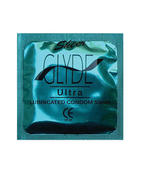 Glyde Ultra-Thin Vegan Condoms - The STANDARD: A Sensation of Intimacy Product Image.