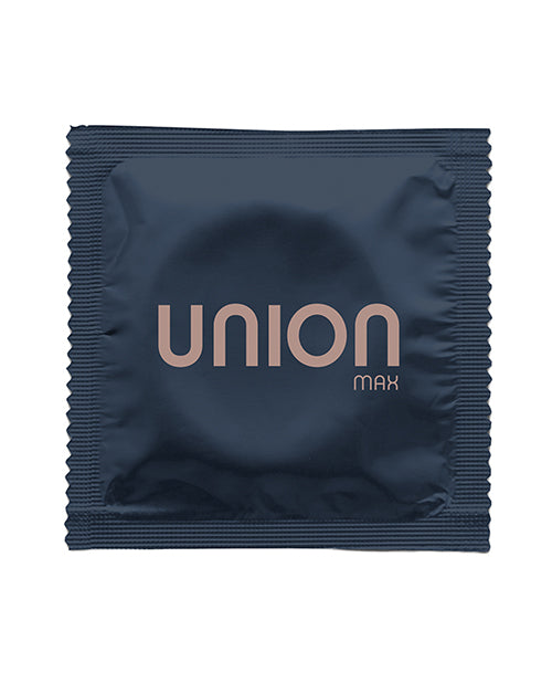 UNION MAX XL Condoms - Pack of 12: Experience Unparalleled Intimacy Product Image.