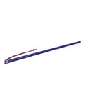 Spartacus 24" Purple Leather Wrapped Cane: A Touch of Elegance