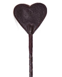 Spartacus Brown Leather Heart Crop