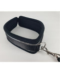 Spartacus Neoprene Silver Collar & Leash Set - Elegance Meets Comfort