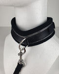 Spartacus Neoprene Silver Collar & Leash Set - Elegance Meets Comfort