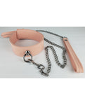 Spartacus Organo Silicone PU Collar & Leash Set