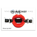 Sensual Seduction Silicone Lips Open Mouth Gag by Sex & Mischief