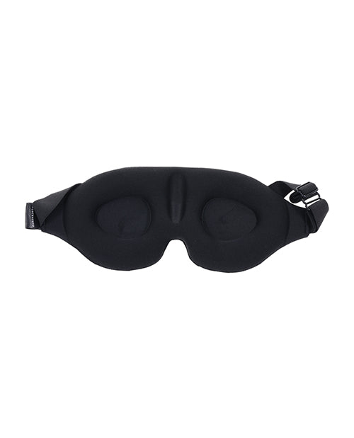 Saffron Blackout Memory Foam Blindfold: Elevate Your Sensory Journey Product Image.