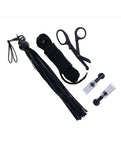 Saffron Tied & Twisted BDSM Kit - Black