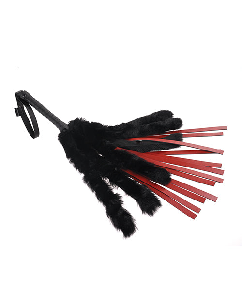 Saffron Faux Fur Flogger: An Exquisite Sensory Delight Product Image.