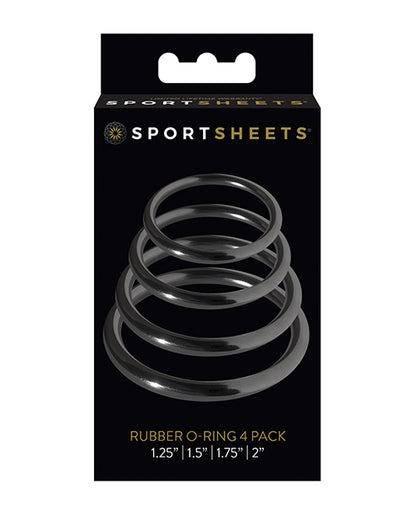 Sportsheets Rubber O Ring Set - Enhance Intimate Moments