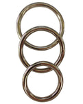 Sportsheets Metal O Ring Set: Pack of 3 - Unlock Intimacy