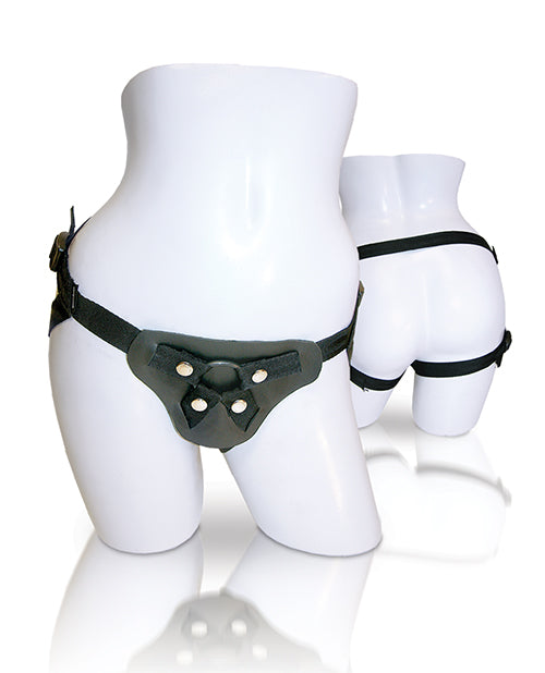 Sportsheets Leather Strap On Harness: Ultimate Passion & Comfort Product Image.