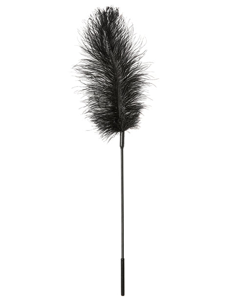 Sensual Ostrich Feather Body Tickler: Intimate Pleasure & Sensory Exploration Product Image.
