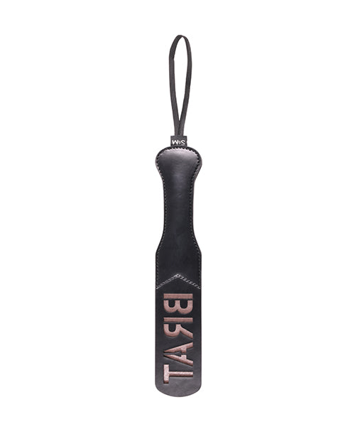 Sex & Mischief Brat Paddle: Mischievous Pleasure Product Image.