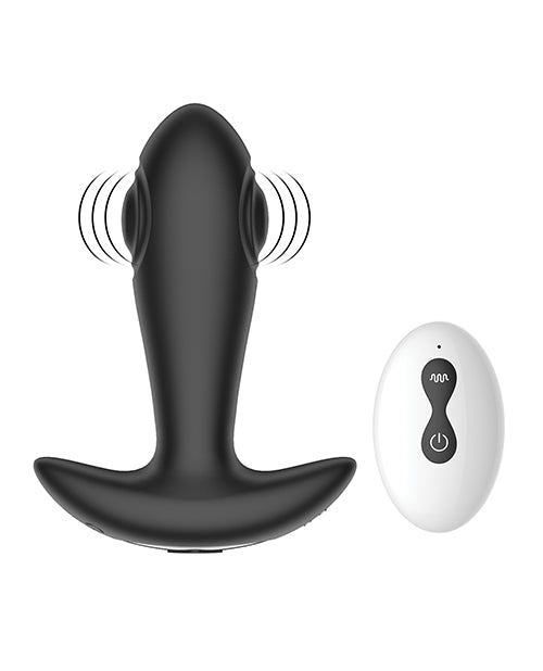 Reggie Tapping Anal Plug: Dual Stimulation, 10 Speeds 🖤 Product Image.