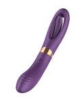 Vibrador Lisa Flicking G-Spot - Púrpura: Mejora del placer de lujo