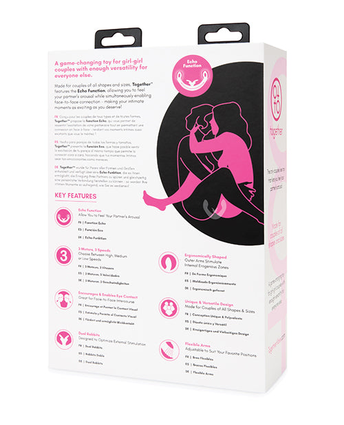 Vibrador de intimidad femenina Together - Rosa Product Image.