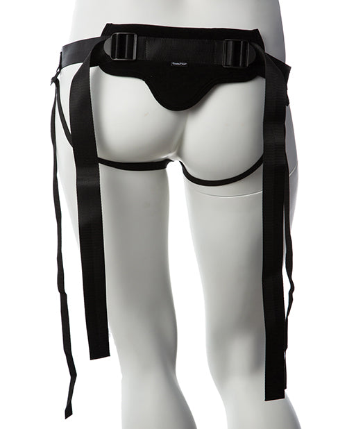 Gender Fluid Skylar Strap-On Harness - Black Product Image.