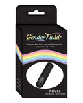 Revel Power Bullet: Gender Fluid Matte Black Vibrator