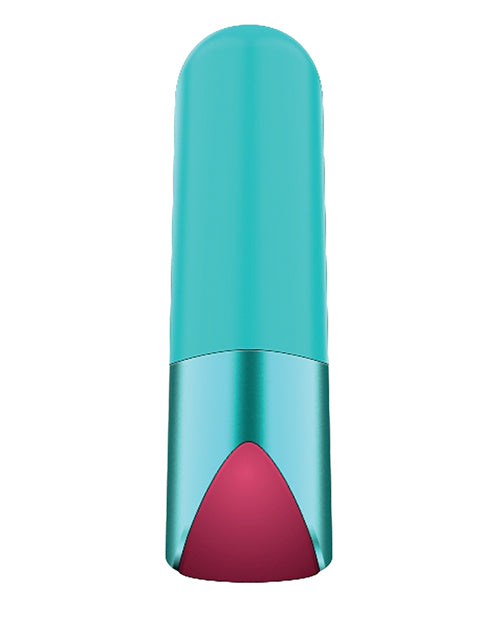 Abraza el deseo con Revel Power Bullet: Vibrador negro mate fluido de género Product Image.