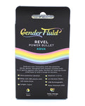 Abraza el deseo con Revel Power Bullet: Vibrador negro mate fluido de género