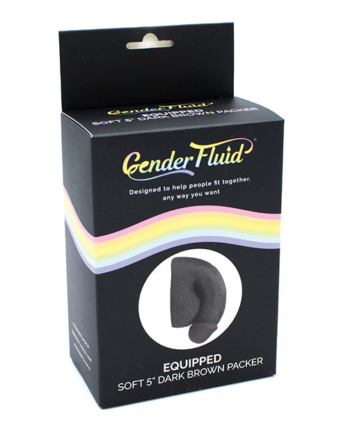 5" Gender Fluid Soft Packer Product Image.