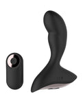 Indulge in Ecstasy: Gender Fluid Rumble Anal Vibe with Remote - Black