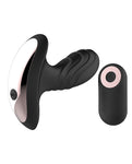 Ultimate Pleasure: Gender Fluid Buzz Anal Vibe with Remote - Black