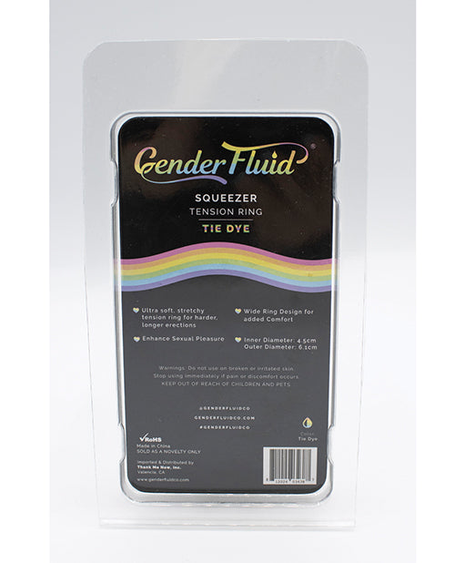 Adjustable Tension Gender Fluid Ring Product Image.