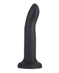 性別流體 5.4 英吋 Enthrall 帶式假陽具 - 黑色