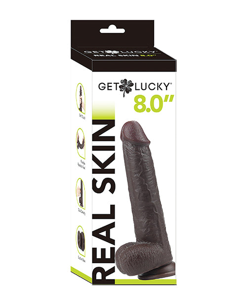 Serie Get Lucky 8.0" Real Skin: experiencia de placer definitiva Product Image.